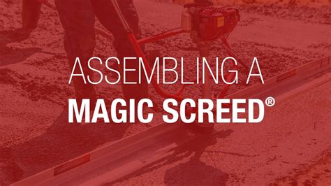 How to Choose the Right Allen Magic Screed for Your Construction Needs